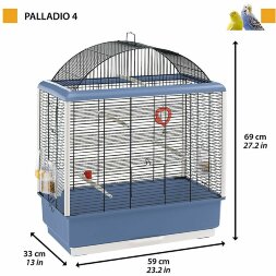 Клетка для канареек и маленьких экзотических птиц PALLADIO 4