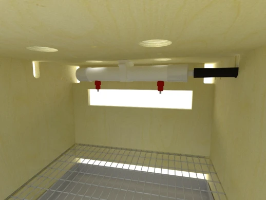 Клетка для перепелов МирПтиц XS на 9 перепелов