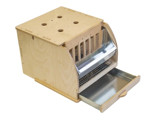 Клетка для перепелов МирПтиц XS на 9 перепелов