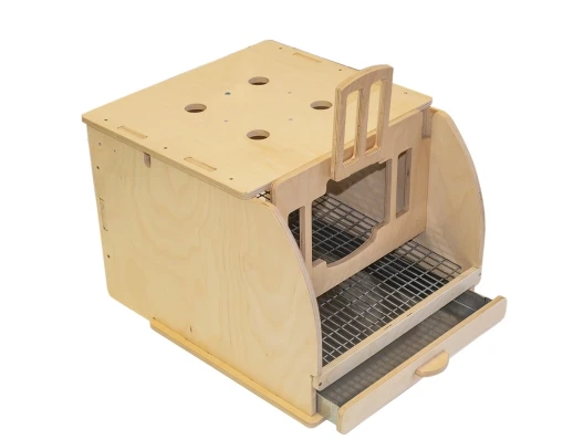 Клетка для перепелов МирПтиц XS на 9 перепелов