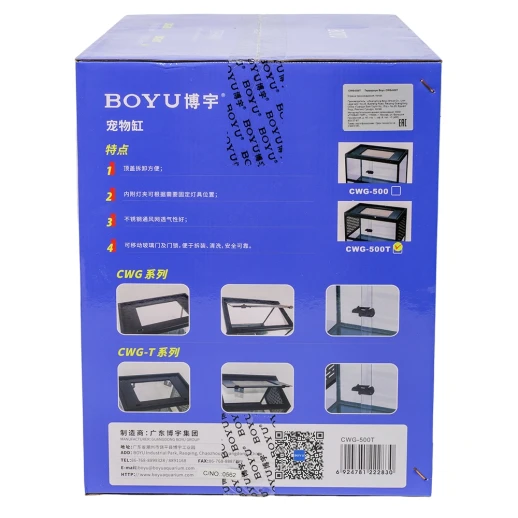 Террариум Boyu CWG-500T для рептилий и земноводных 500x300x380 мм