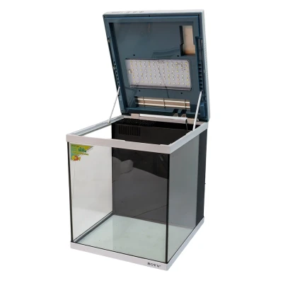 Аквариум Boyu Intelligent MEZ-56, фильтры, LED освещение, WiFi управление со смартфона, 56 л