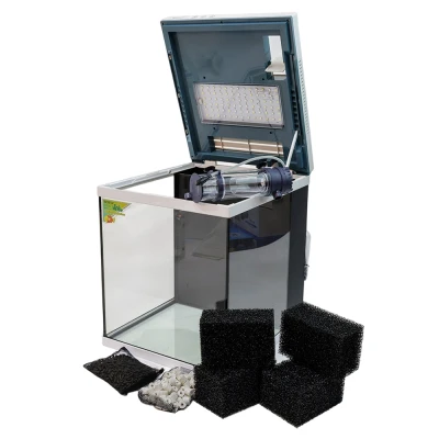 Аквариум Boyu Intelligent MEZ-56, фильтры, LED освещение, WiFi управление со смартфона, 56 л