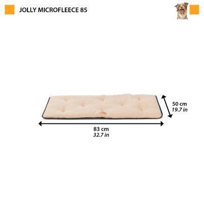 Подстилка Ferplast JOLLY MICROFLEECE 85 коричнево-черная