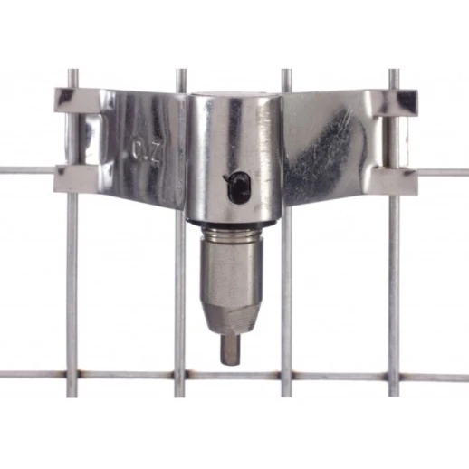 Поилка ниппельная Corti для птиц/кроликов распорное крепление