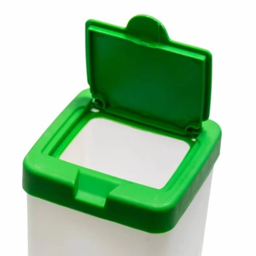 Поилка для кроликов с ёмкостью 0,5 литра с креплением на сетку