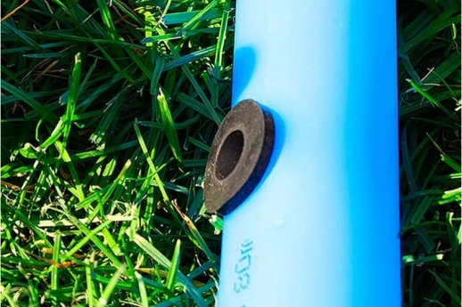 Кран стартовый для садового шланга 16 мм с резиновым уплотнителем