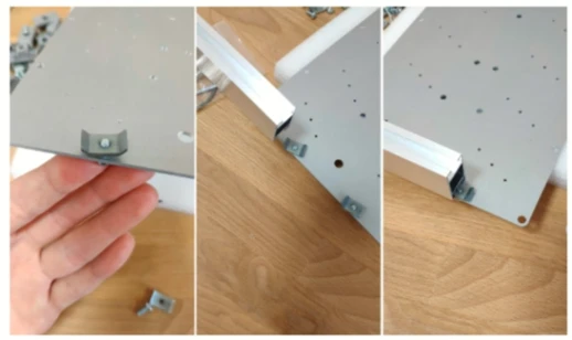 Комплект крепежных планок Х2 - 2 по 60Вт