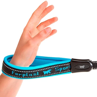 Поводок Ferplast SPORT DOG MATIC G20/120 голубой