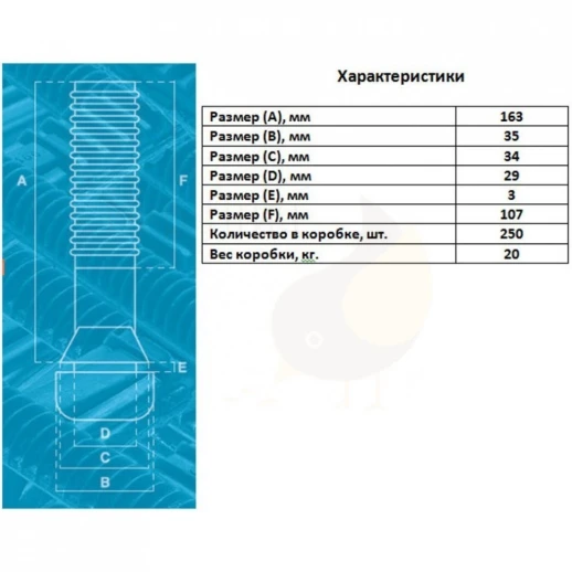 Бильные пальцы Portaluppi Rubber TV SH60