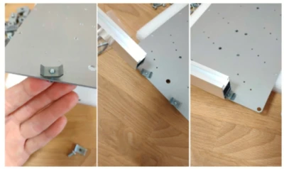 Комплект крепежных планок Х3 - 3 по 120Вт