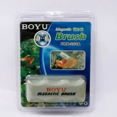 Магнитная щетка Boyu FMB-202A для аквариума с толщиной стекла до 5 мм