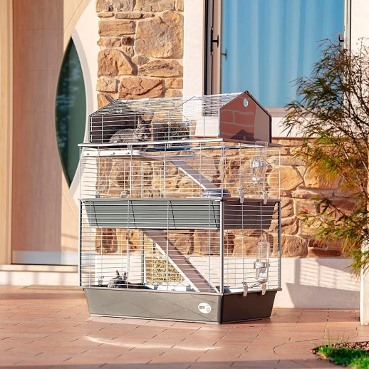 Клетка Ferplast BARN 100 Double для кроликов двухэтажная