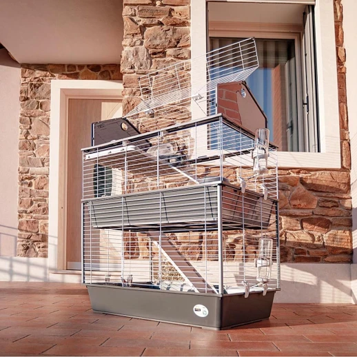 Клетка Ferplast BARN 100 Double для кроликов двухэтажная