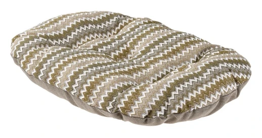 Подушка мягкая Ferplast RELAX 78/8 для собак и кошек. Зиг-заг зеленый